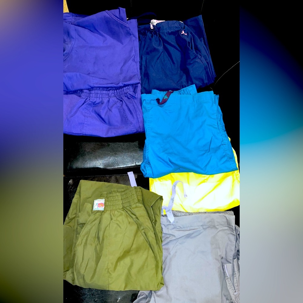 Work scrub pants